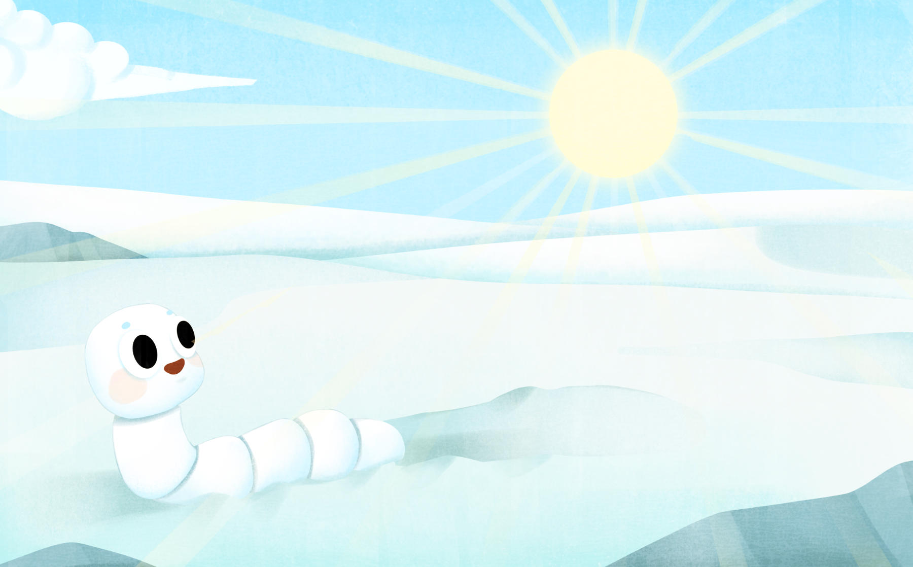 Die Geschichte vom Schneegenwurm